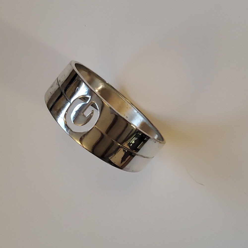 Givenchy Bijoux Sterling Silver Bangle - image 1